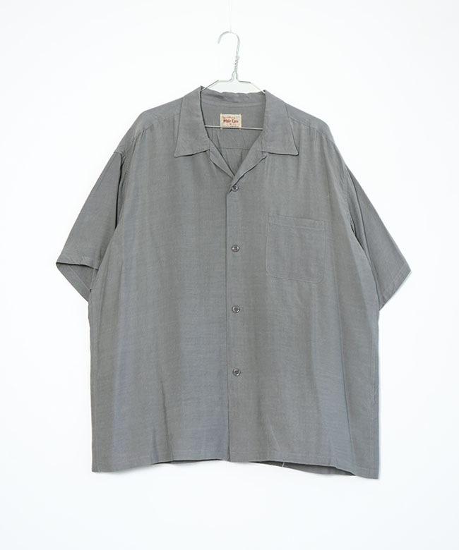 STYLE EYES(スタイルアイズ) RAYON BOWLING SHIRT “PLAIN” レーヨン