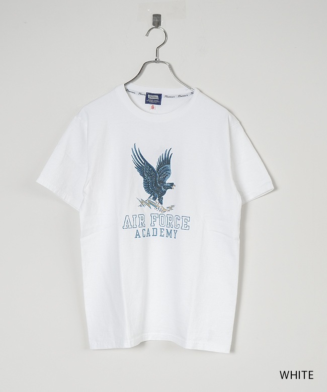 SALE 30%OFF】Pherrow's(フェローズ) AIR FORCE ACADEMY 半袖プリントT