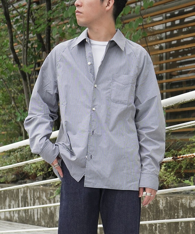 S-037]SUNNY ELEMENT(サニーエレメント) Valley Shirt Gingham