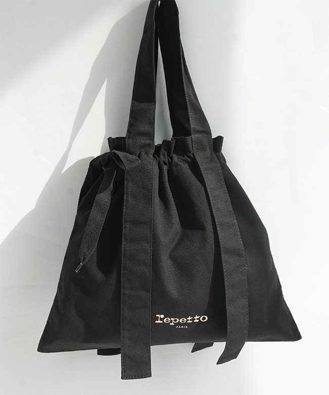 51222500333] repetto(レペット) Rondo tote bag with knots ロンド