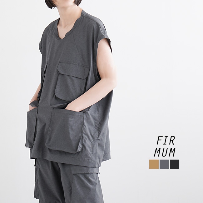 TA-FR042VT]FIRMUM(フィルマム)Stretch Weather/プルオーバー