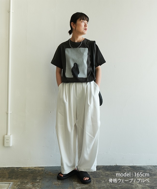 SALE 30%OFF】mizuiro ind(ミズイロインド) フォトプリントTトップス