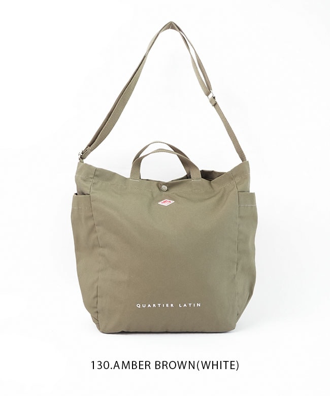 ◇DANTON(ダントン) CANVAS 2WAY TOTE BAG〈QUARTIER LATIN