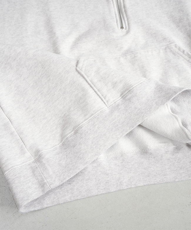 ◇[SMA-FW-HFZIP]SOLAMONAT(ソラモナ) ふわりと裏毛ハーフジッププル