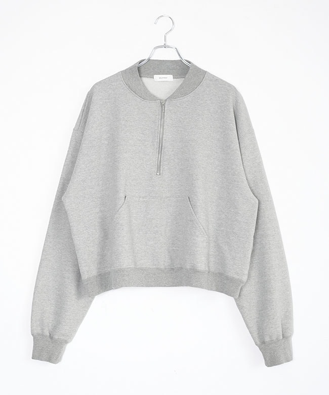 ◇[SMA-FW-HFZIP]SOLAMONAT(ソラモナ) ふわりと裏毛ハーフジッププル