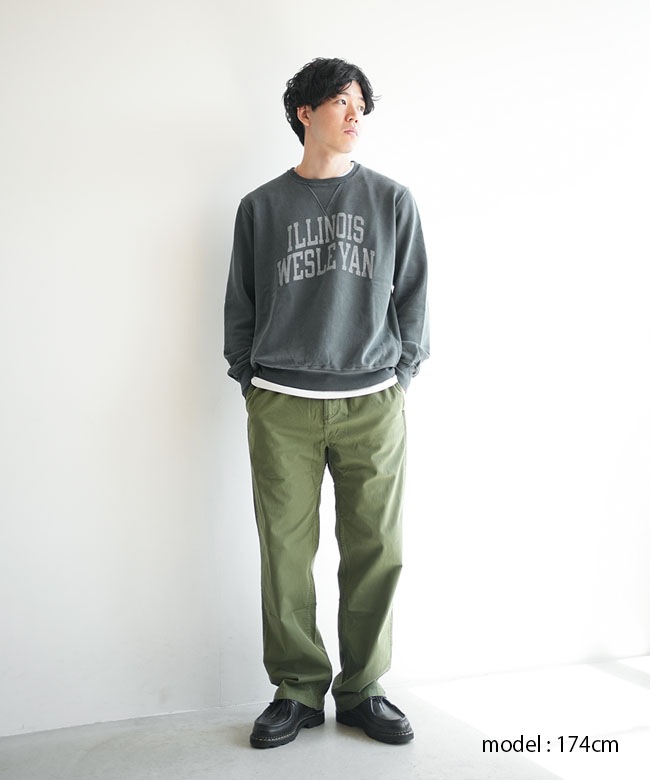 Relys スウェット Sサイズ激レア REMI RELIEF(レミレリーフ) SP加工裏毛クルー(ILLINOIS WESLEYAN