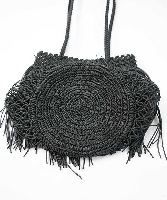 an-201012-wc]The Bagmati(バグマティ) フリンジバッグ トートバッグ