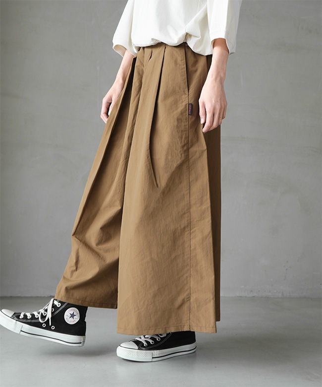 GRAMICCI(グラミチ)NYLON FLARE PANT ナイロンフレアパンツ レディース