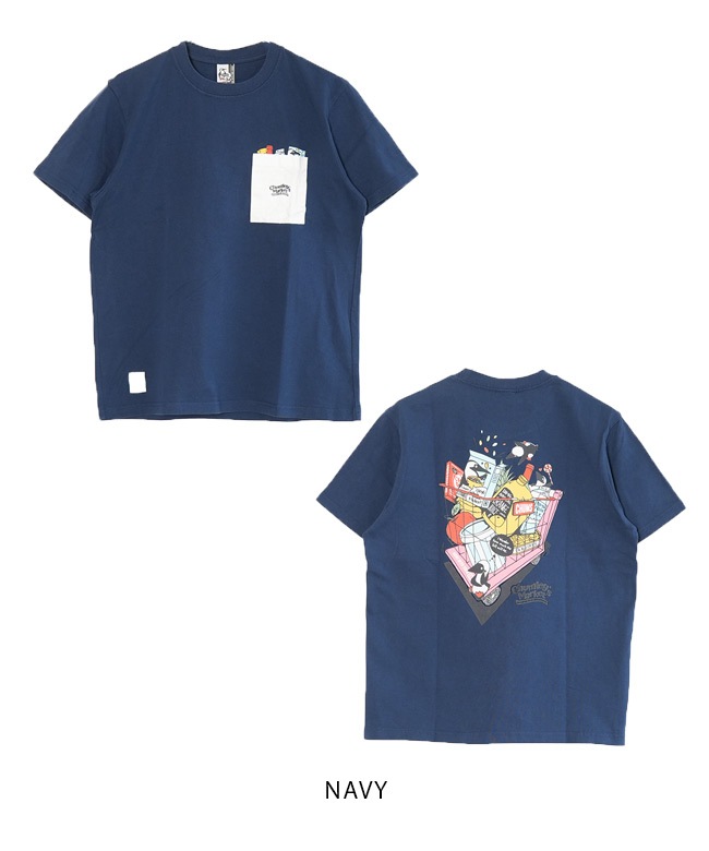 CH01-2517]CHUMS(チャムス) Chumley's Market Pocket T-Shirt