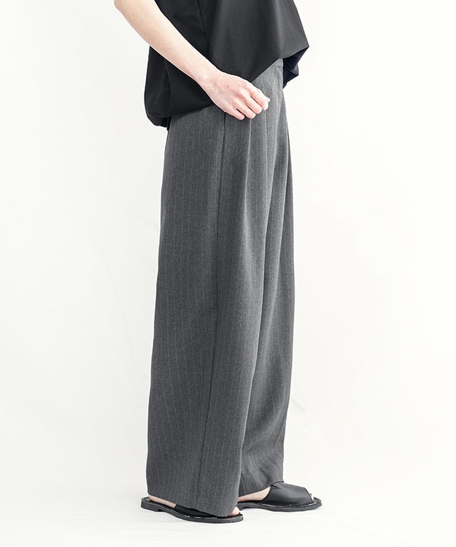 ◇[SMLM-STSC]SOLAMONAT LARME(ソラモナラーム) ストライプパンツ