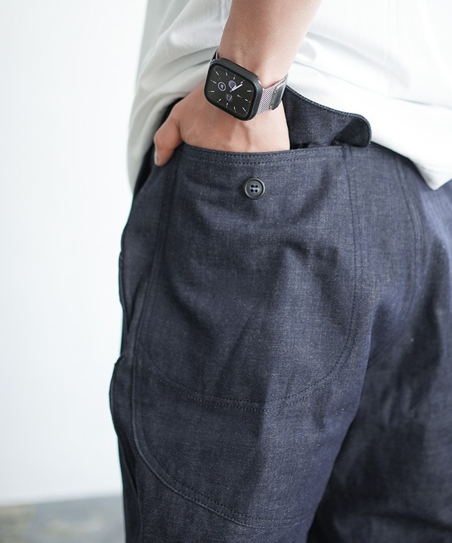 SASSAFRAS ササフラス　Sサイズ　リーフパンツ　ペインターパンツ SF-252236]SASSAFRAS (ササフラス) Leaf Warden Pants 4/5