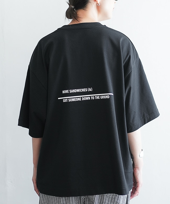 Veritecoeur - veritecoeur(ヴェリテクール) レディース トップス その他トップス LTD-134]Veritecoeur(ヴェリテクール) Sandwich Tee