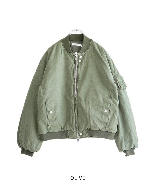 NN-JU4702]nonnative(ノンネイティブ) TROOPER PUFF BLOUSON COTTON