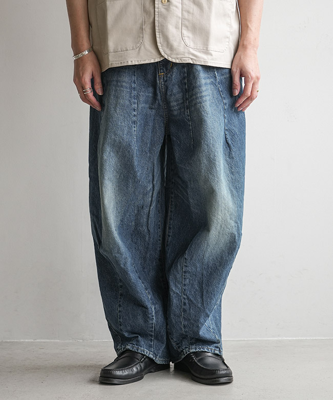NEEDLES(ニードルズ) H.D.Jean - 12oz Denim ヒザデルジーンズ12オンス