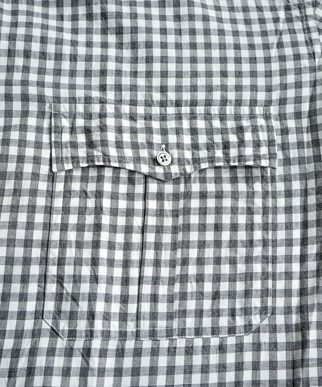 PORTER CLASSIC(ポータークラシック)ROLL UP HEATHER GINGHAM CHECK