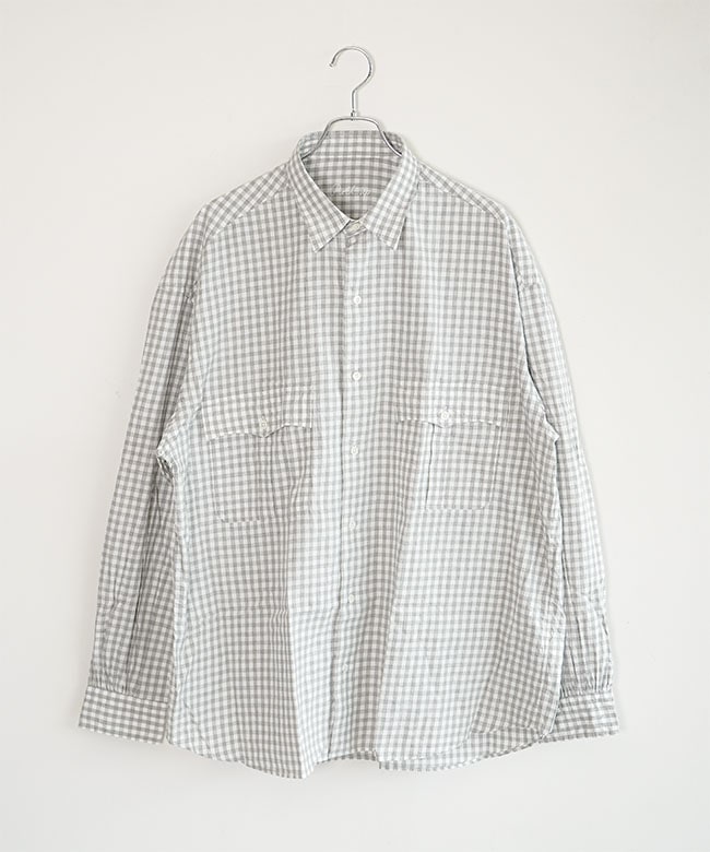 PORTER CLASSIC(ポータークラシック)ROLL UP HEATHER GINGHAM CHECK