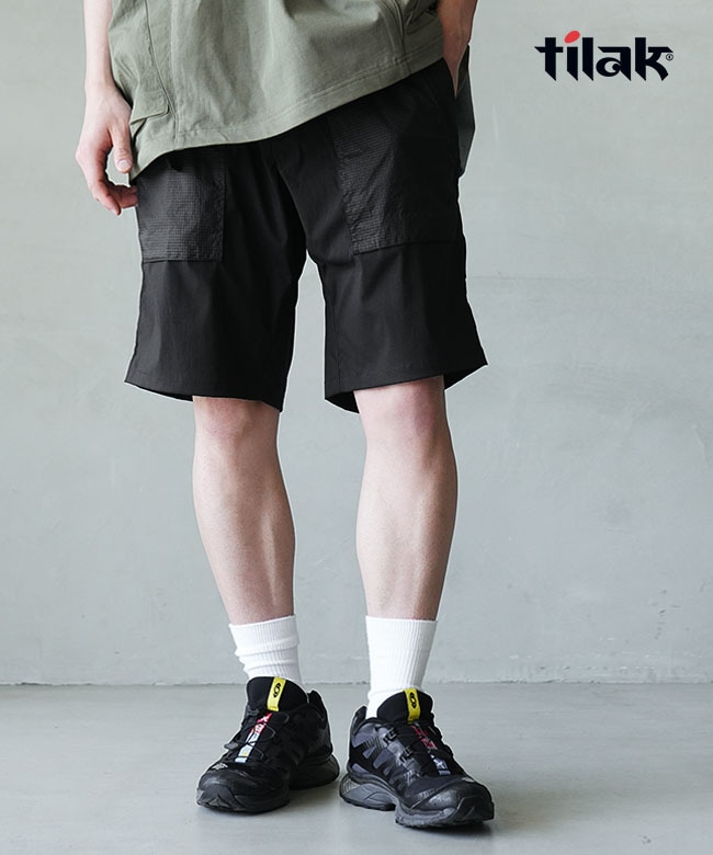 Tilak(ティラック) Shield Shorts シールドショーツ メンズ ボトムス