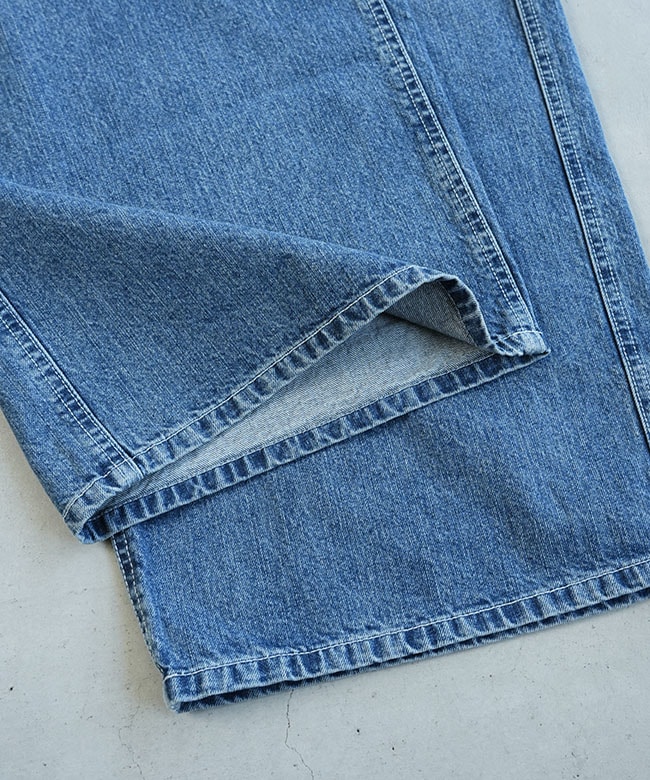 Rhodolirion(ロドリリオン) 5Pockets Suspender Pant - Denim 5