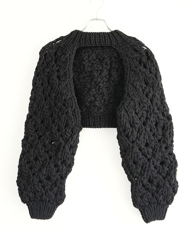 Rhodolirion(ロドリリオン) Chunky Knit Bolero チャンキーニット