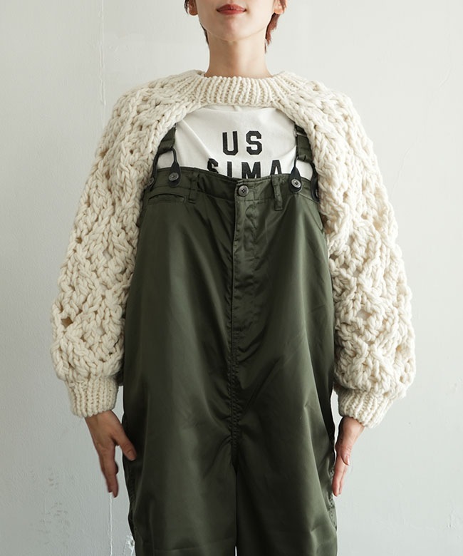 Rhodolirion(ロドリリオン) Chunky Knit Bolero チャンキーニット
