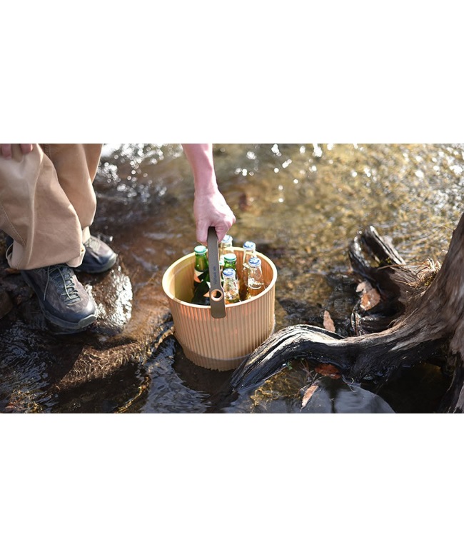 HiHaek (ハイヘイク) / Camp stool bucket キャンプスツールバケット S
