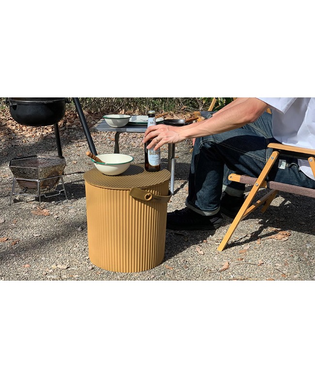 HiHaek (ハイヘイク) / Camp stool bucket キャンプスツールバケット S