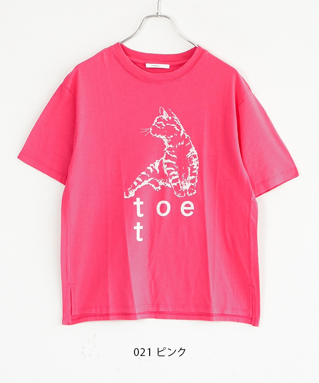 AMERI   WOODEN FLOOR TOP Tシャツ カットソー WOODENDOLL (ウッディンドール) ラグラン切替 クルーネック 半袖