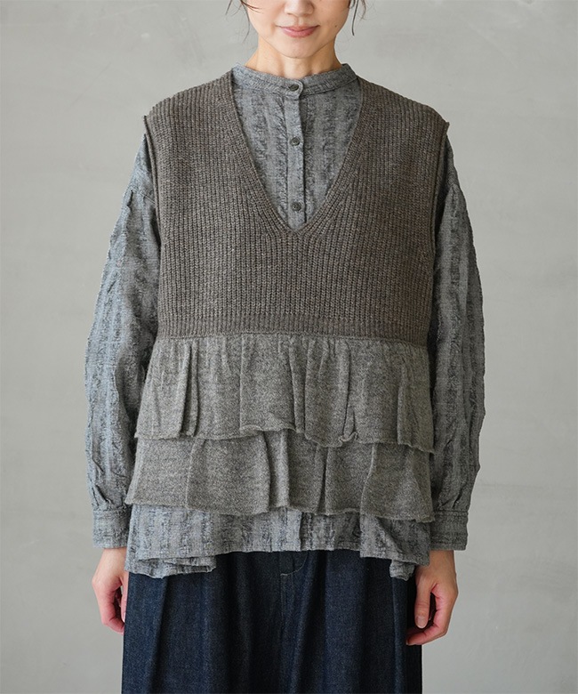 SALE 30%OFF】[TK25405]tumugu(ツムグ) メリノウール×アルパカ 2way