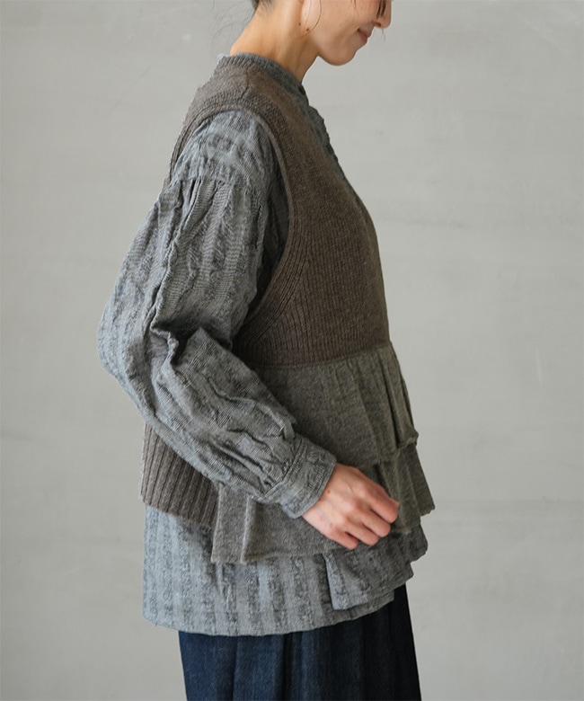 SALE 30%OFF】[TK25405]tumugu(ツムグ) メリノウール×アルパカ 2way