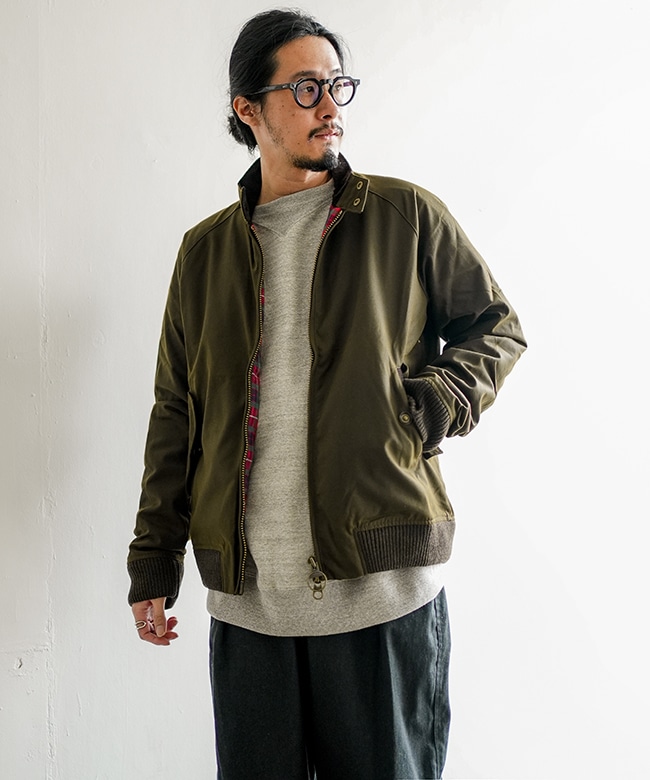 MWX2237]Barbour(バブアー) × BARACUTA(バラクータ)Portonワックス
