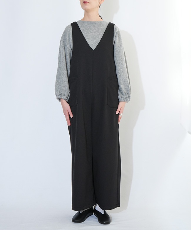 SALE 20%OFF】[552-96061]CYNICAL(シニカル) 裏起毛Vネックサロペット