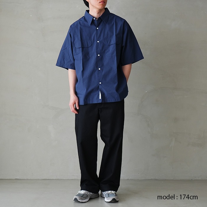 nanamica(ナナミカ) Regular Collar S/S Shirt レギュラーカラー