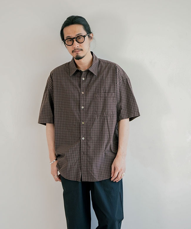 ANOTHER OFFICE(アナザーオフィス)Huge Gingham Check Shirt ヒュージ