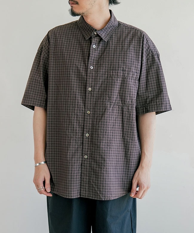 ANOTHER OFFICE(アナザーオフィス)Huge Gingham Check Shirt ヒュージ