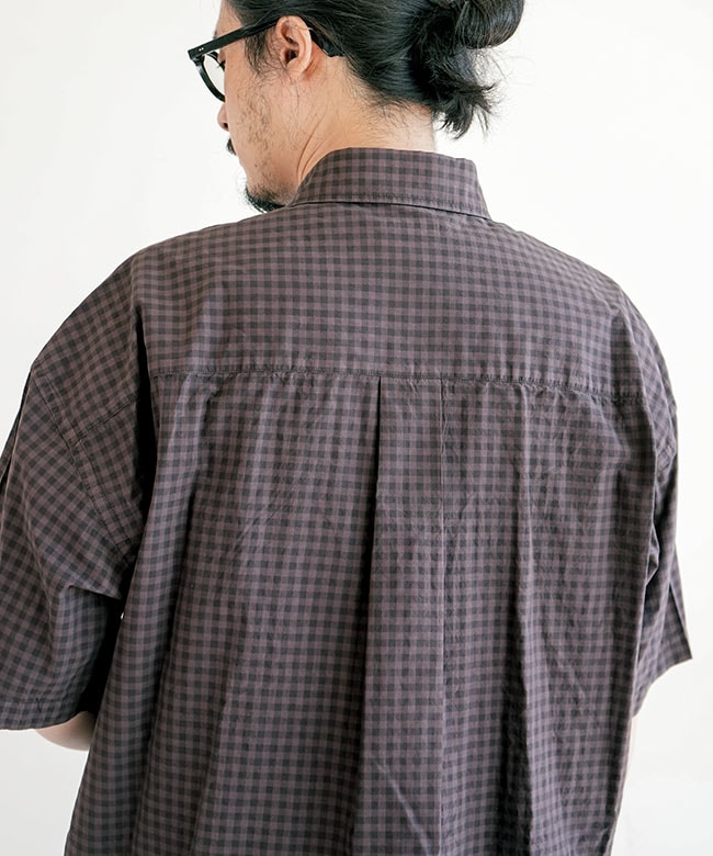 ANOTHER OFFICE(アナザーオフィス)Huge Gingham Check Shirt ヒュージ
