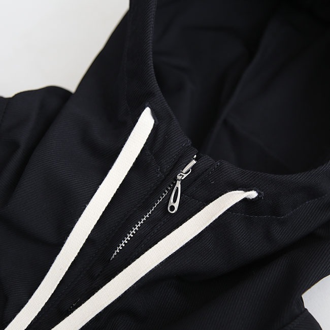 SALE 50%OFF】Caledoor(カレドアー) Wool Kersey Hooded Smock ウール