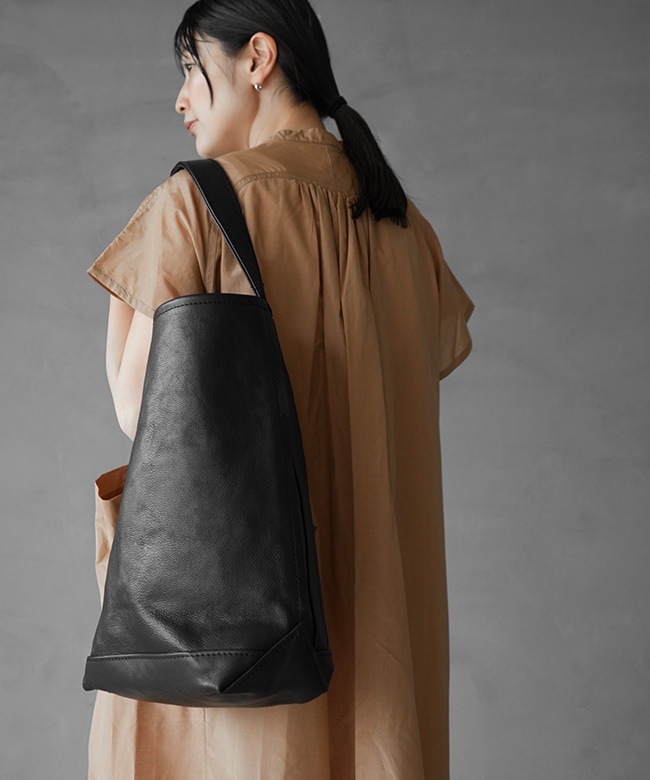 TEMBEA(テンベア)BAGUETTE TOTE ALL GOATLEATHER バゲットトートオール