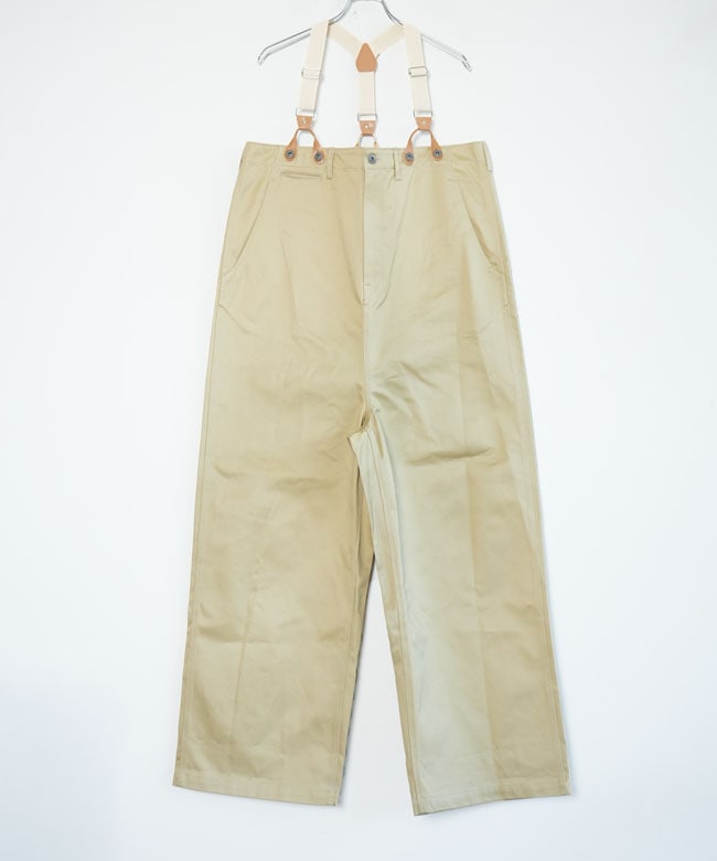 Rhodolirion(ロドリリオン) Suspender Pant - Chino Cloth
