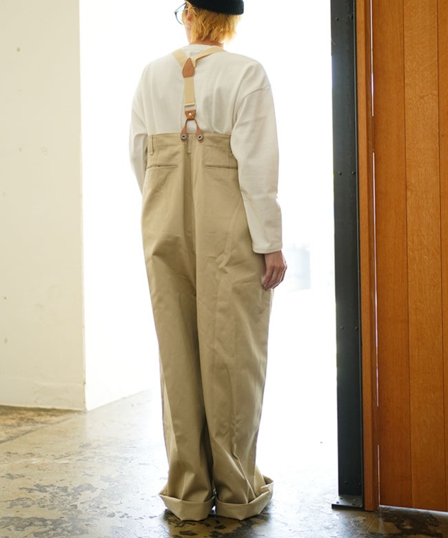 Rhodolirion(ロドリリオン) Suspender Pant - Chino Cloth
