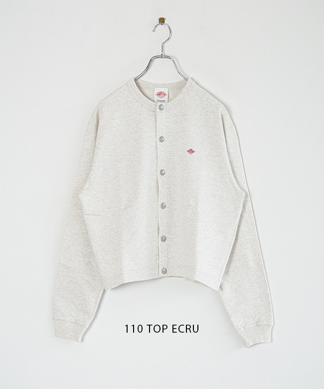 DANTON テリークルーネックカーディガン DANTON｜CREW NECK CARDIGAN クルーネックカーディガン カーデ