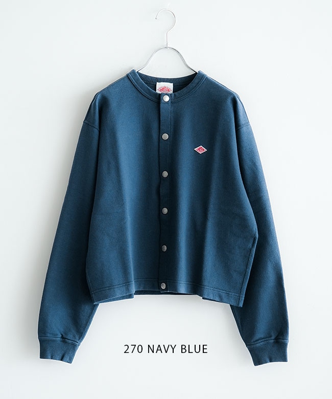 DANTON カーディガン DANTON(ダントン)CREW NECK CARDIGAN(クルーネックカーディガン