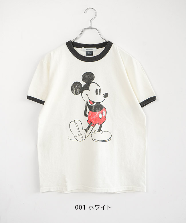 JT253C07]JOHNBULL(ジョンブル) MICKEY MOUSE Tシャツ ミッキー