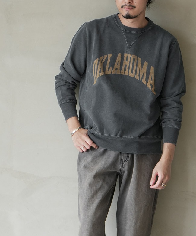 RN29373189]REMI RELIEF(レミレリーフ) SP加工裏毛クルー