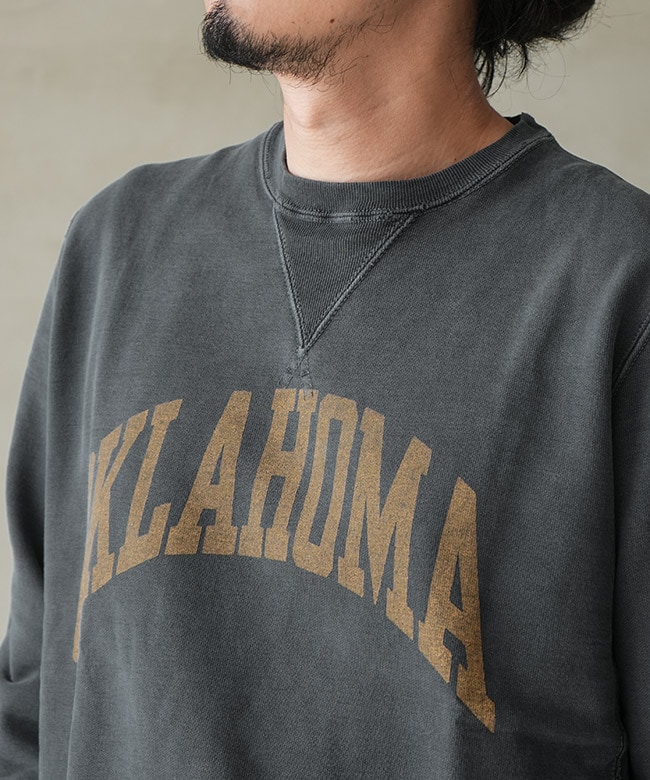 The Golden State REMI RELIEF トレーナー RN29373191]REMI RELIEF(レミレリーフ) SP加工裏毛クルー(MOSS