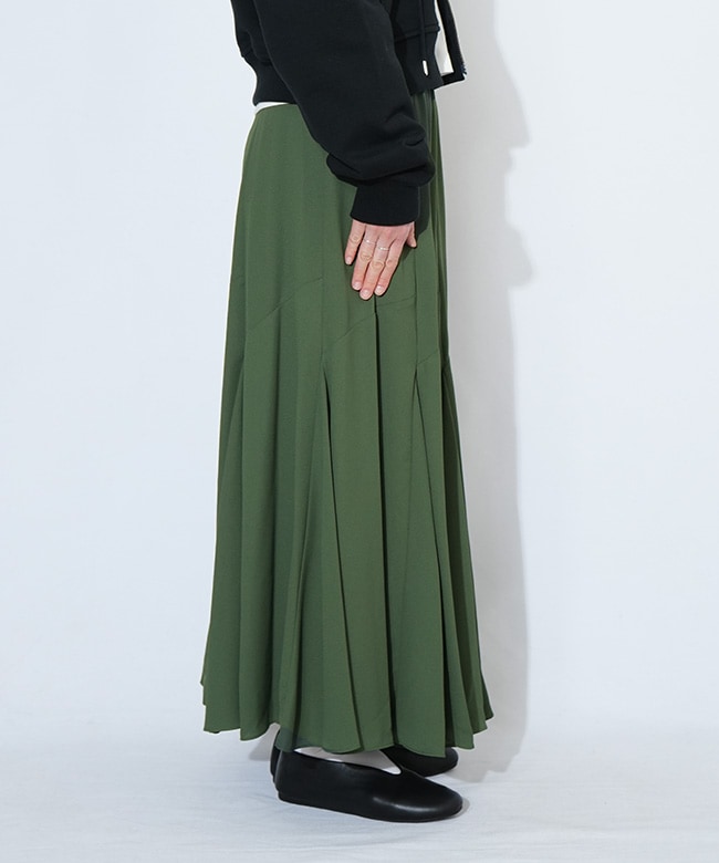 SALE 20%OFF】[LER-2544B]Praia(プライア) 切替えとろみマーメイド