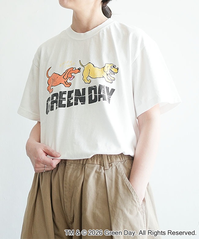 JOHNBULL(ジョンブル) アーティストTシャツ（GREEN DAY ／ DOG
