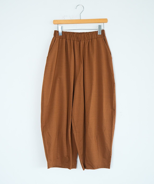 HARVESTY(ハーベスティ)STRIPES JERSEY EASY CIRCUS PANTS 綿麻