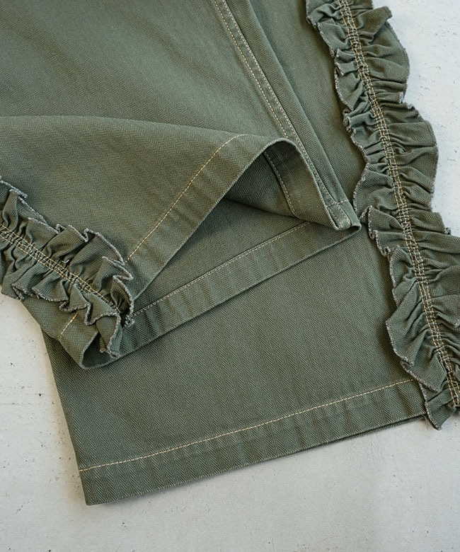 Rhodolirion(ロドリリオン) Utility Pant - Herringbone