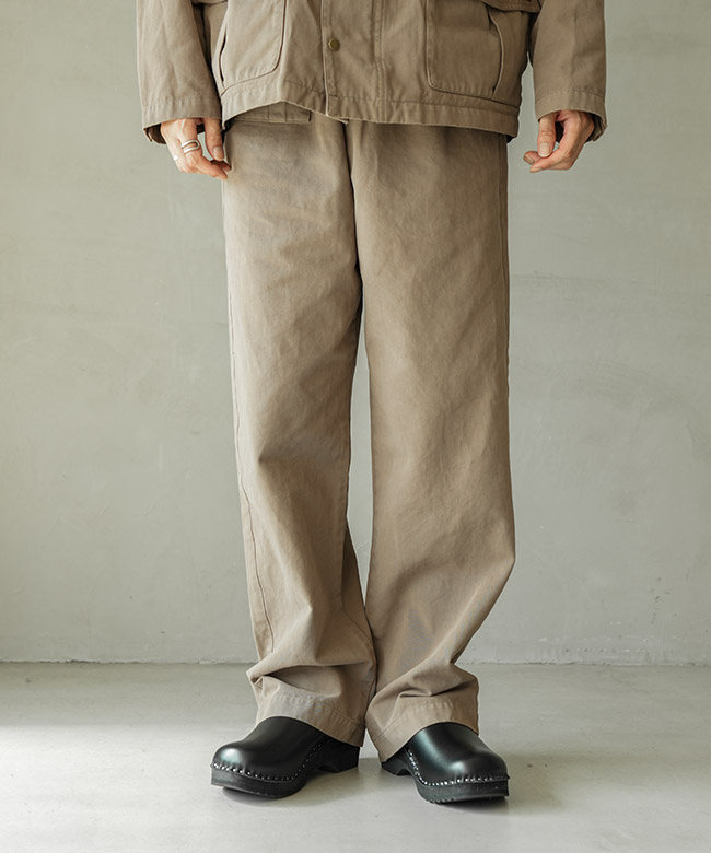 Caledoor(カレドアー) Cotton Chino Extended Waistband Gurkha Pants