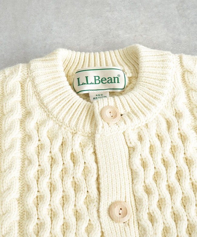 SALE 50%OFF】L.L.Bean(エルエルビーン) Wayne Fisherman's Cardigan
